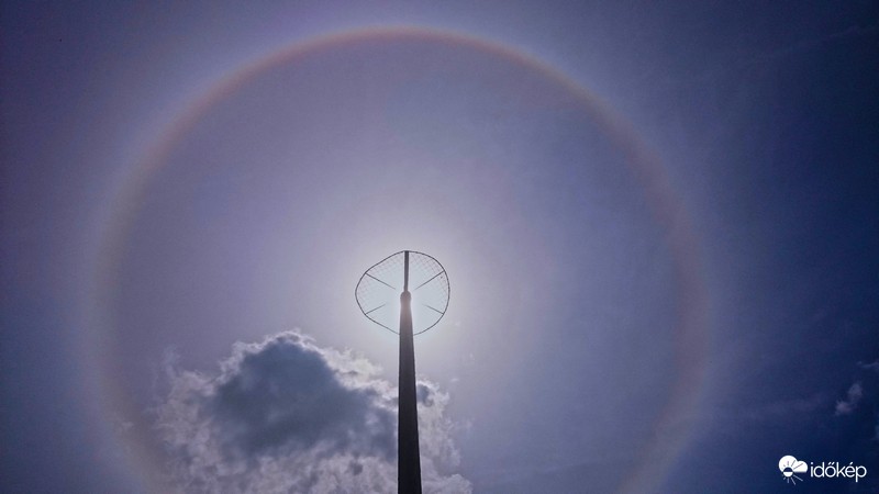 Erős haló dávod felett