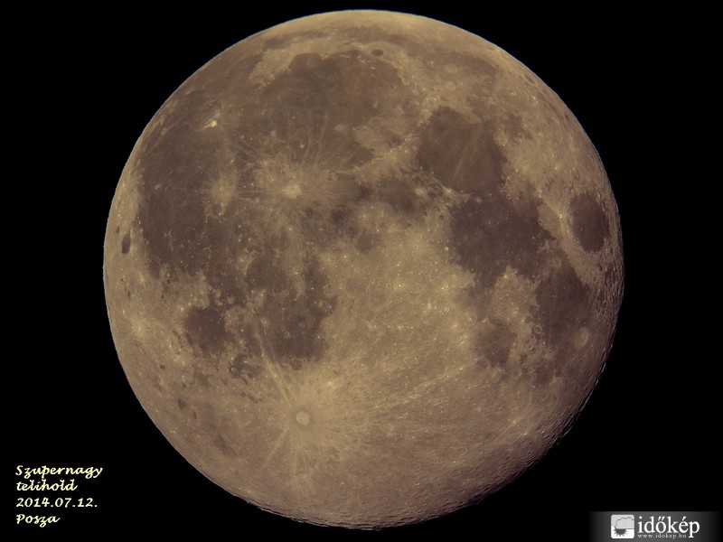 Az év egyik legnagyobb teliholdja