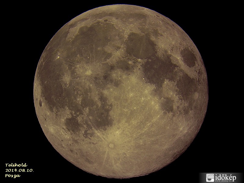 Az év legnagyobb teliholdja