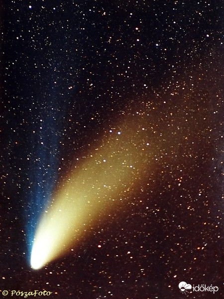 Ma van 23 éve, hogy ezt a fotót készítettem a Hale-Bopp üstökösről, 1997.04.04.-én.