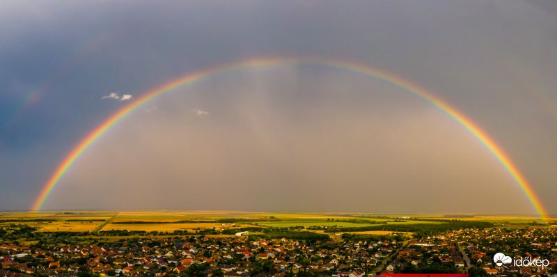 Tegnap esti szivárvány