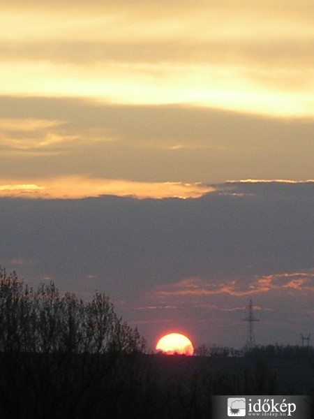 Pátkai naplemente 2010. ápr. 19.