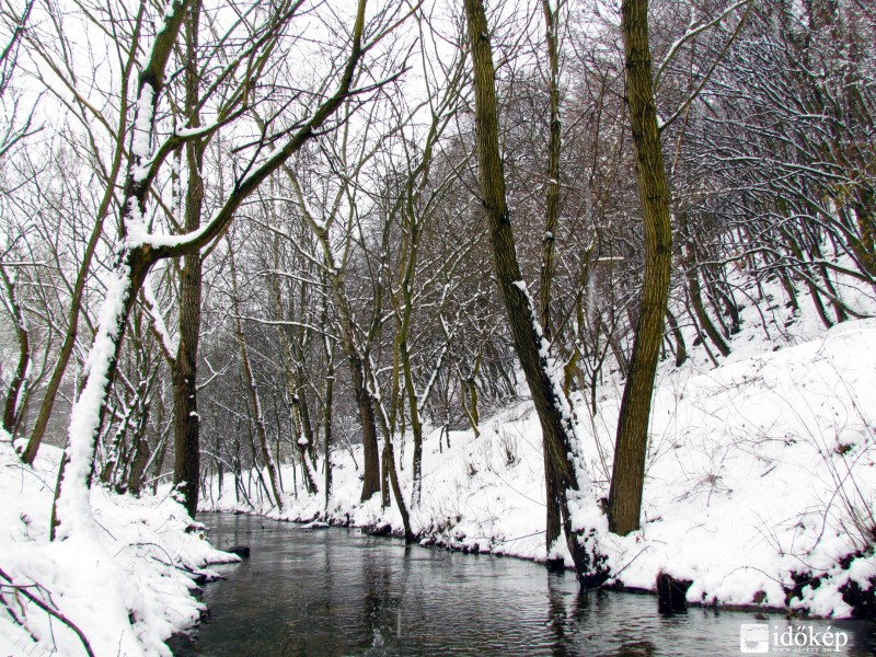 Ábrahámhegy, Burnot patak