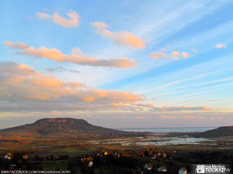 Badacsony, az utolsó napsugarak