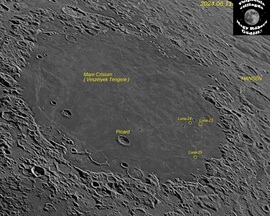 Hansen kráter. Dán csillagászról elnevezett kráter.