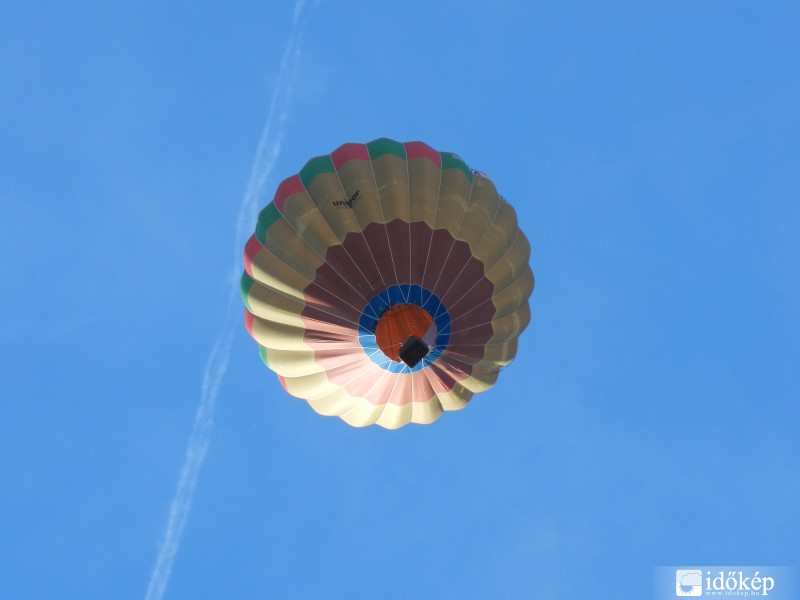 Hőlégballon Cegléd felett 2012.06.06