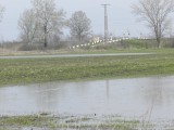 Ceglédi belvíz 2013.04.01. Külső Budai út.
