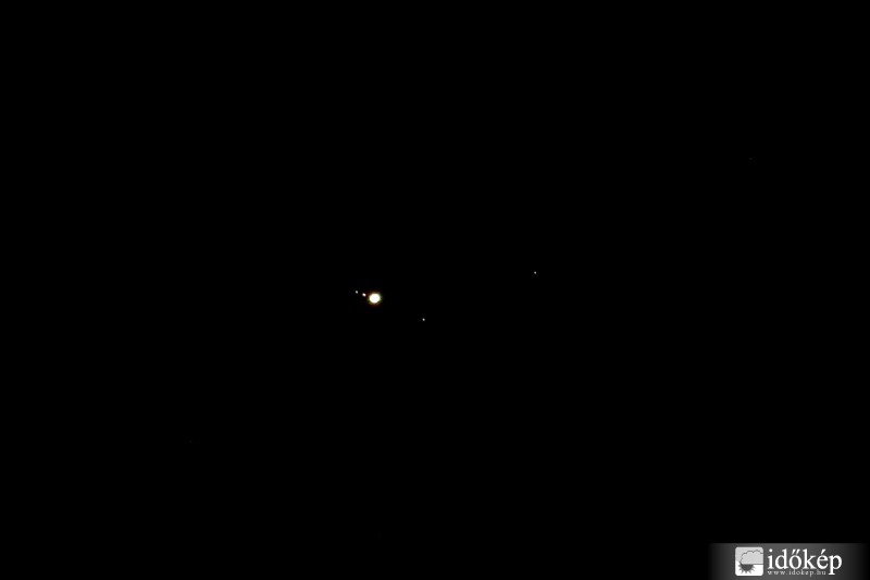 Jupiter és négy legnagyobb holdja