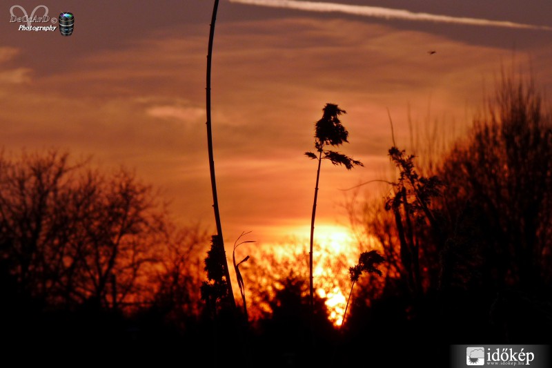 Szép naplemente... 