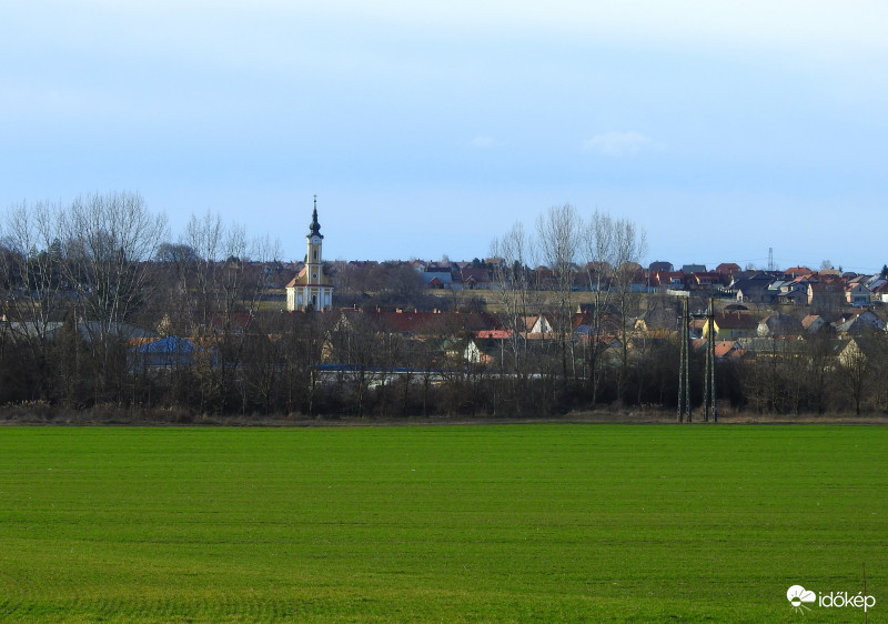 Ma is tavaszias idő volt, +17 °C :))