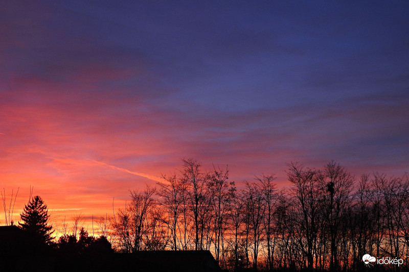 Mai színes naplemente :) 