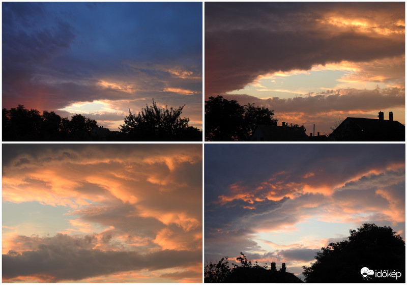 Mai alkonyat színei :)