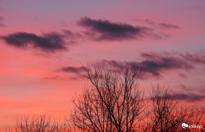 Rózsaszín alkony :)