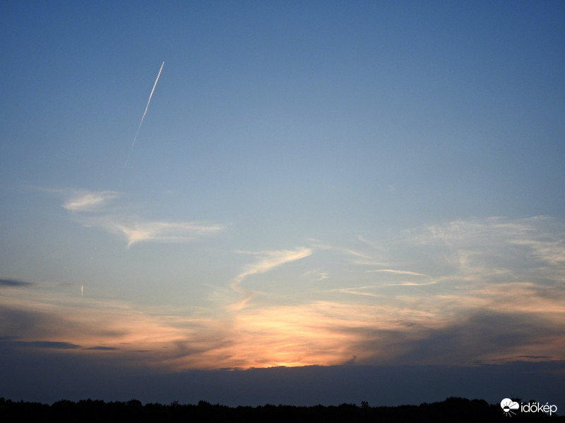 Szeles naplemente :)