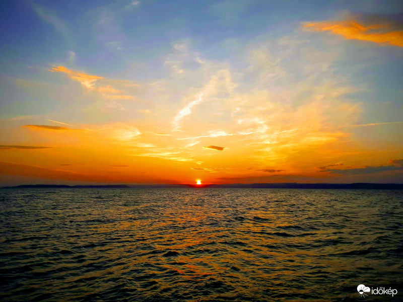 Naplemente Siófokon