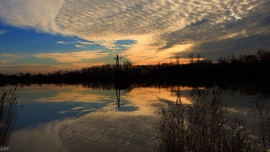 Végre egy csodás naplemente!