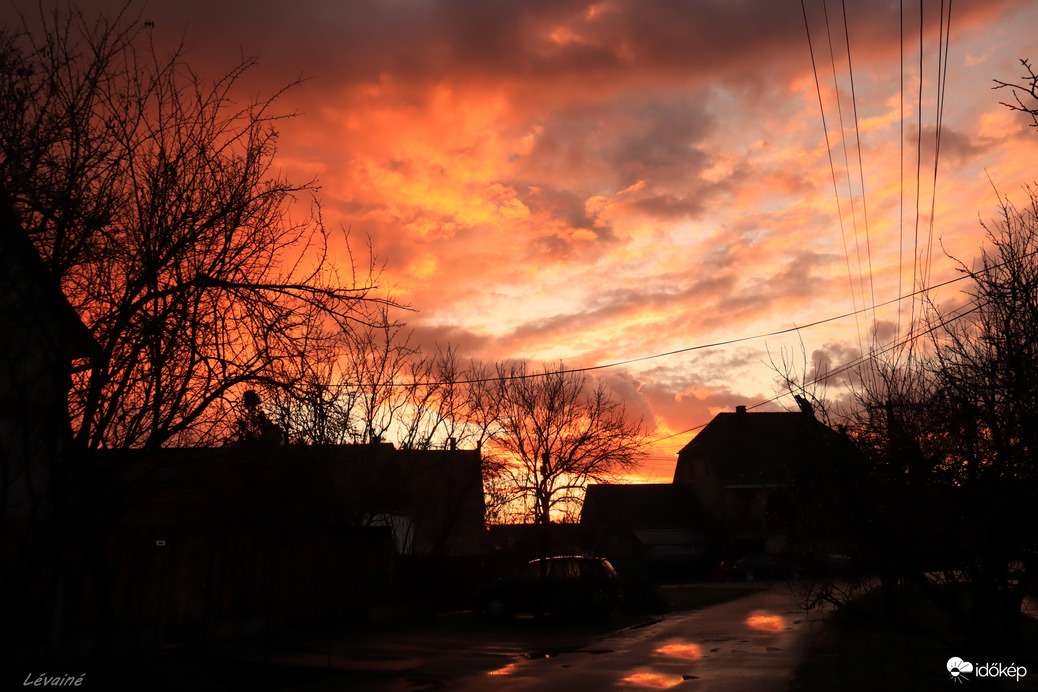 Eső utáni naplemente 2!