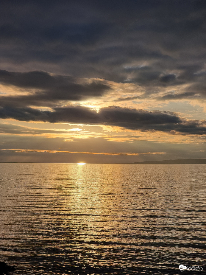 Balatonboglári naplemente