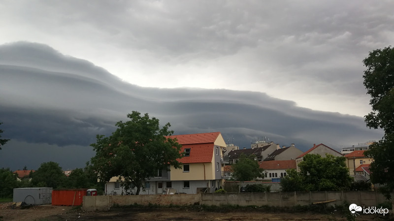 Zivatar Kőszeg felől