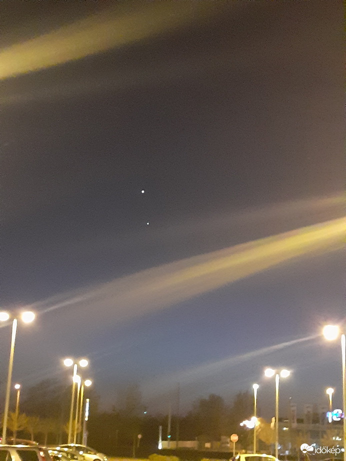 Még mindig Vénusz-Jupiter együttállás (2023. 03. 04.)