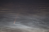 C/2020 F3 (NEOWISE) üstökös, éjszakai világító felhők