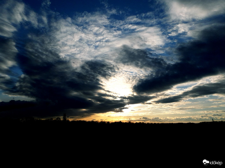 Kútvölgyi naplemente.