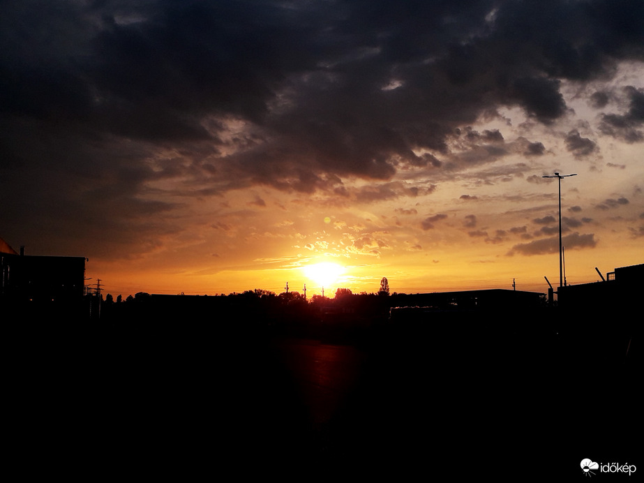 Naplemente Szeged.