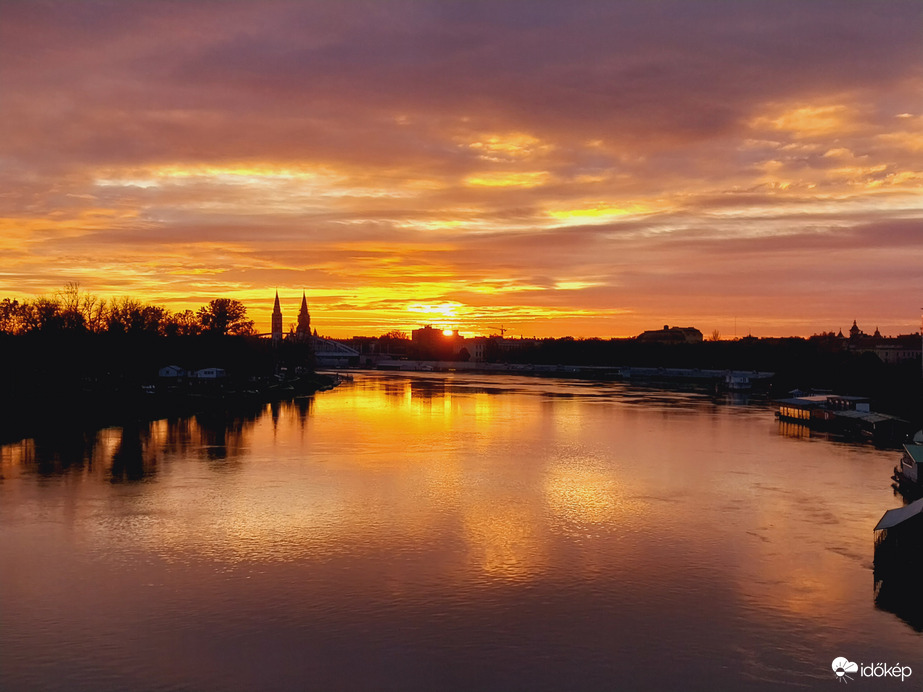 Naplemente Szeged.