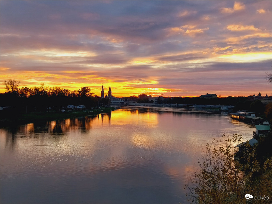 Naplemente Szeged.