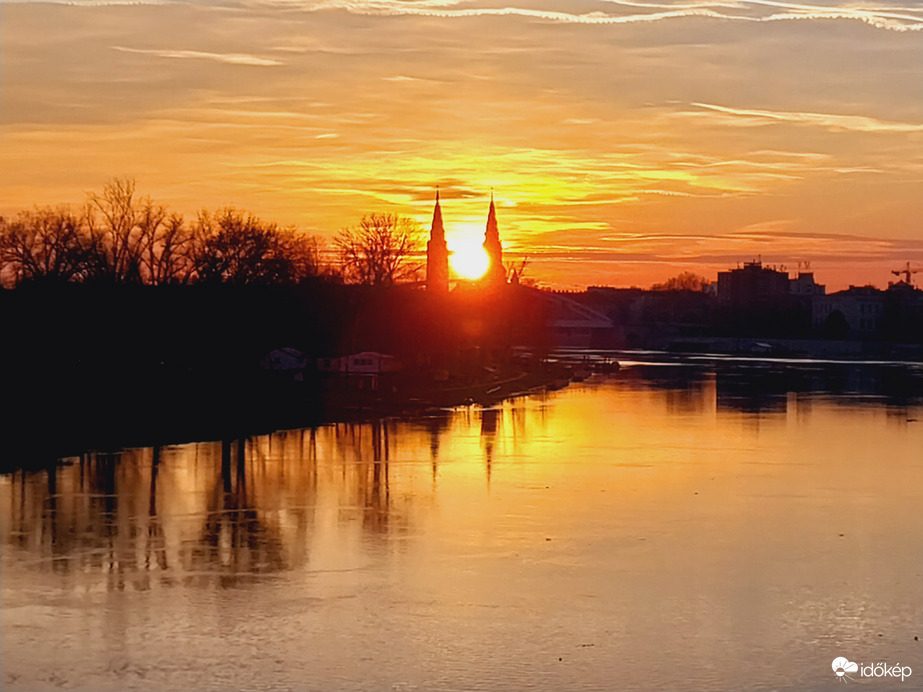 Naplemente Szeged.
