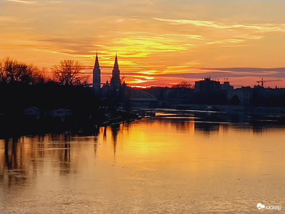 Naplemente Szeged.