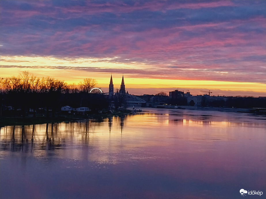 Naplemente Szeged.
