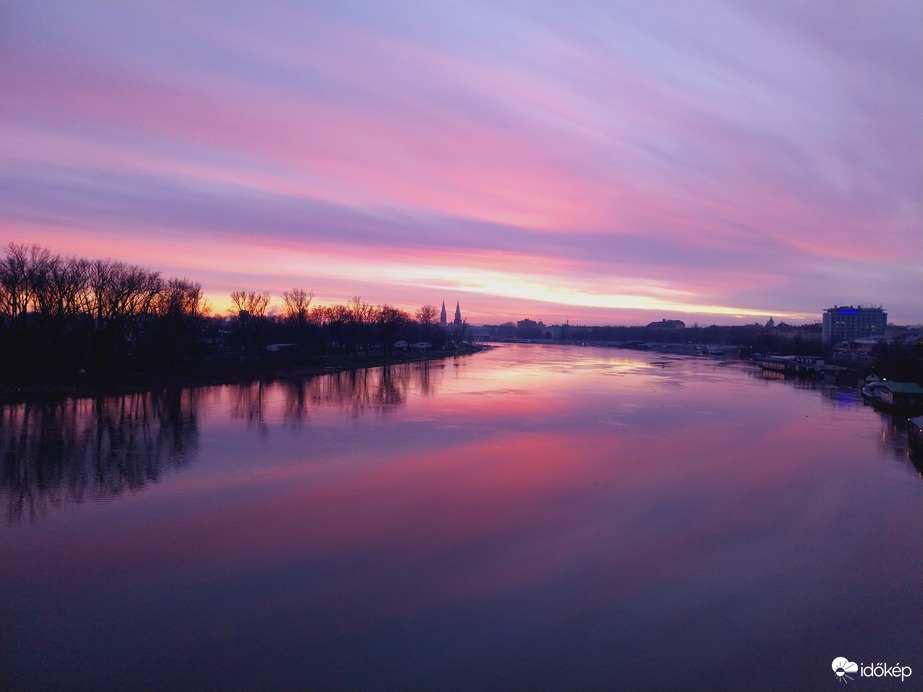 Naplemente Szeged.