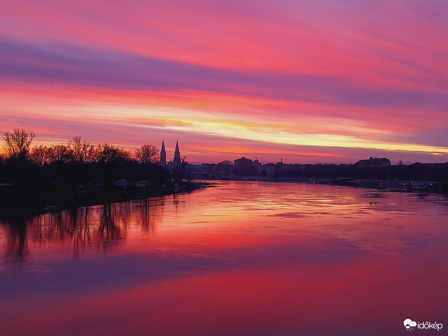 Naplemente Szeged.