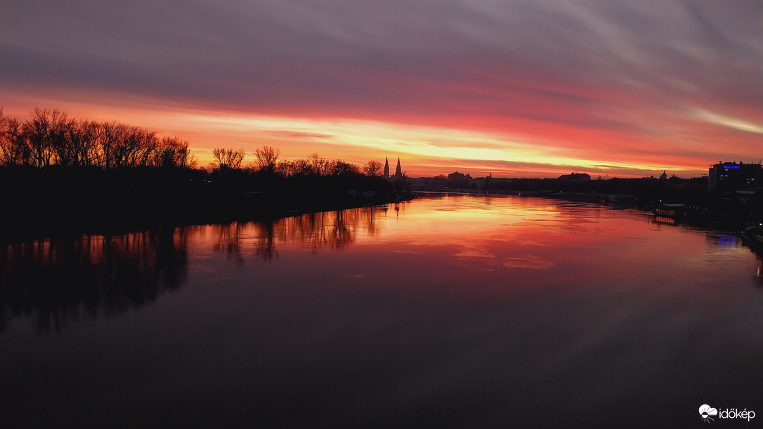 Naplemente Szeged.
