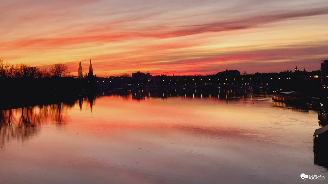 Naplemente Szeged.
