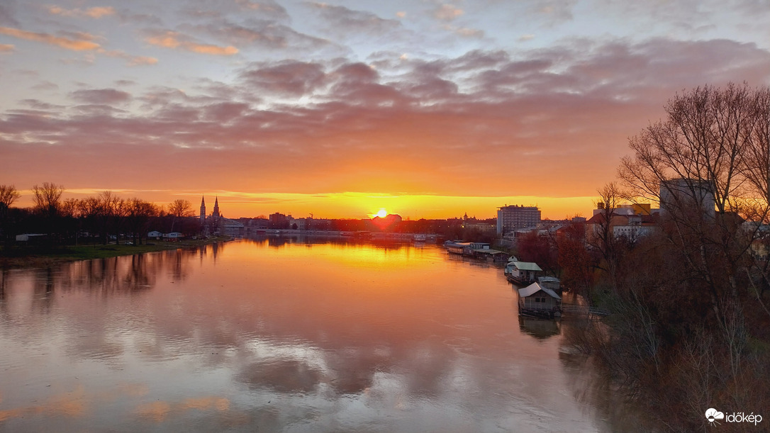 Naplemente Szeged.