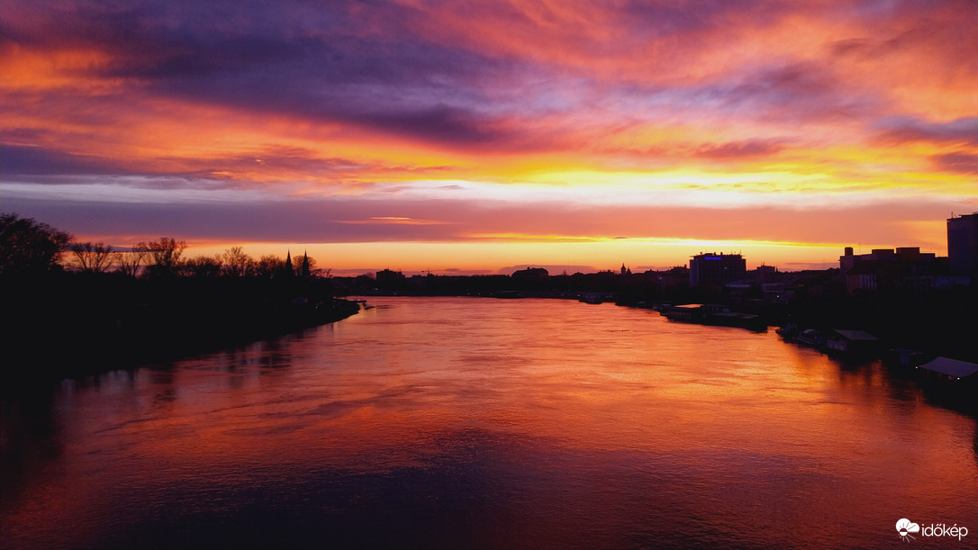 Naplemente Szeged.