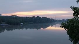 Szeged reggel.