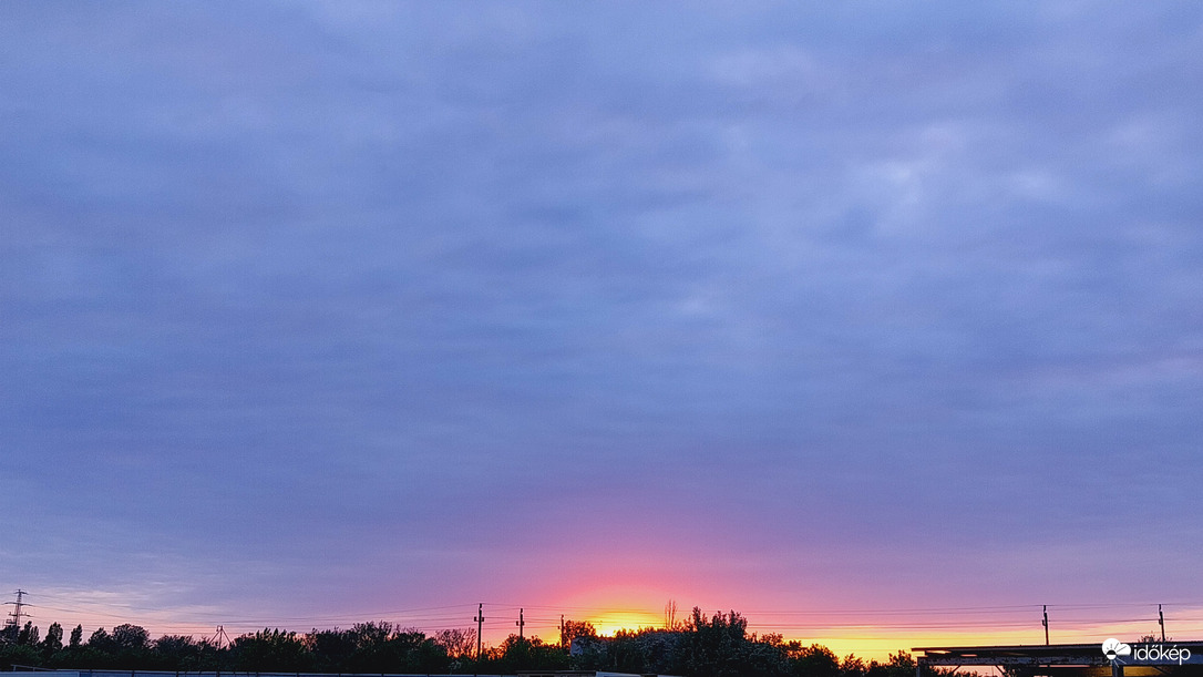 Naplemente Szeged.