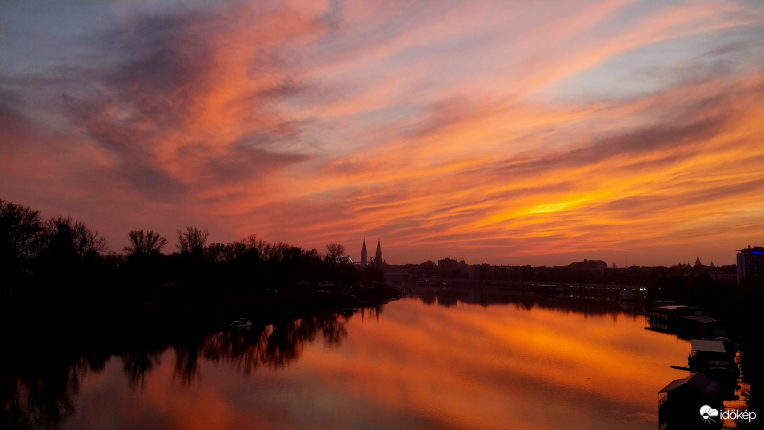 Naplemente Szeged.