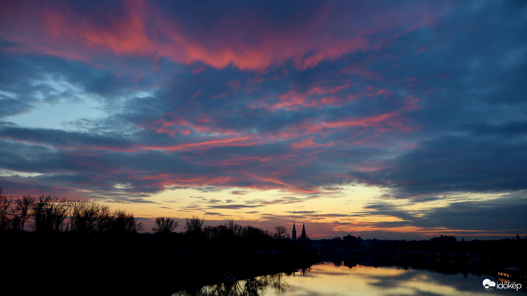 Naplemente Szeged.