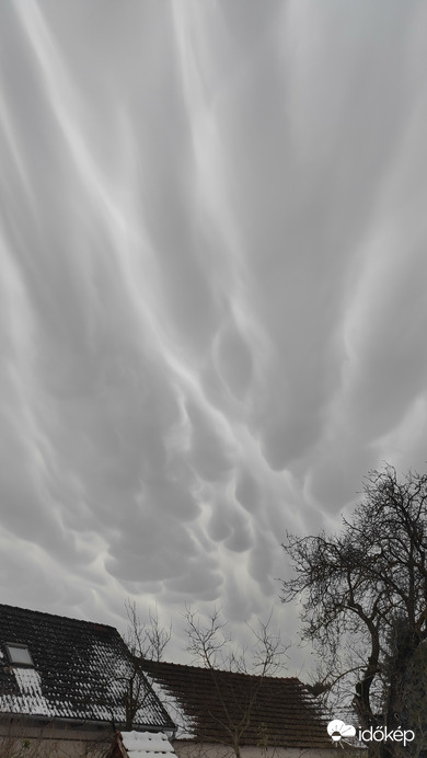 Mammatus felhők 