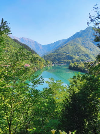 Neretva-völgy Jablanica várostól nem messze
