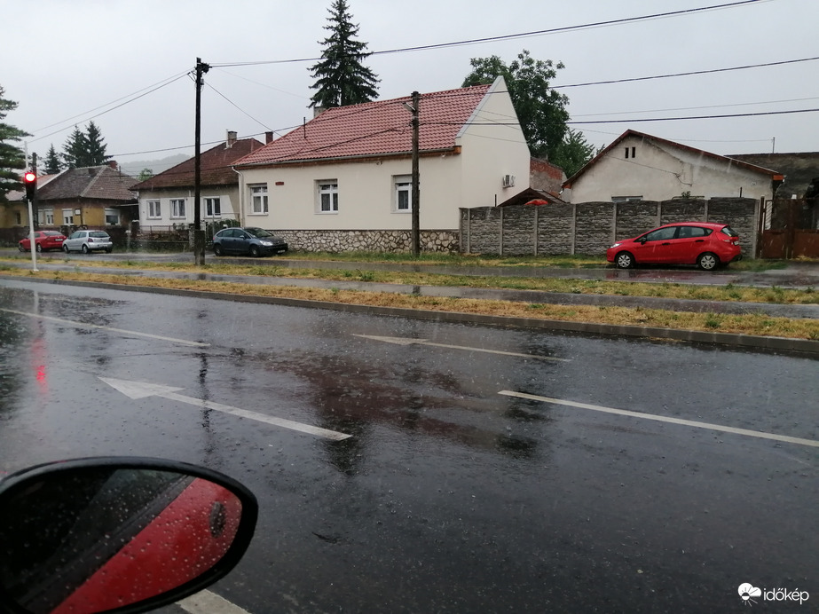 Miskolc - kiadós zápor