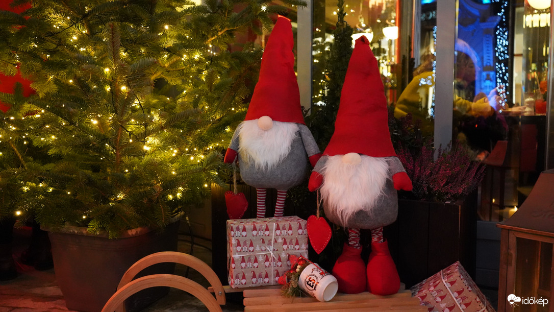 Karácsonyi hangulat a Belvárosban