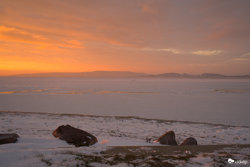 Esti fények naplemente