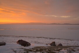 Esti fények naplemente