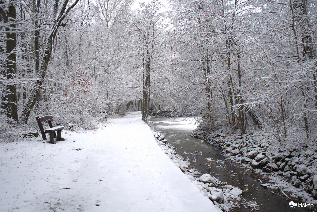 Sástó is kapott az újabb adag hóból :)