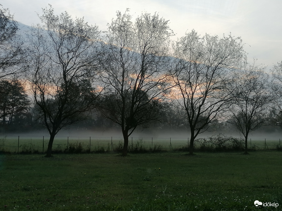 Ködös szerda reggel Nagyatádon 